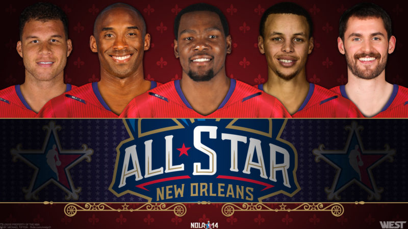 10 New Nba All Star Wallpapers FULL HD 1920×1080 For PC Desktop 2024 free download 2014 nba all star west starters 1920x1080 wallpaper basketball 800x450