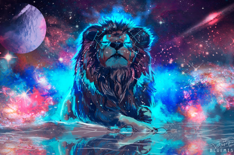 10 Latest Galaxy Lion Wallpaper FULL HD 1920×1080 For PC Background 2024 free download 68 colorful lion wallpapers on wallpaperplay 800x531