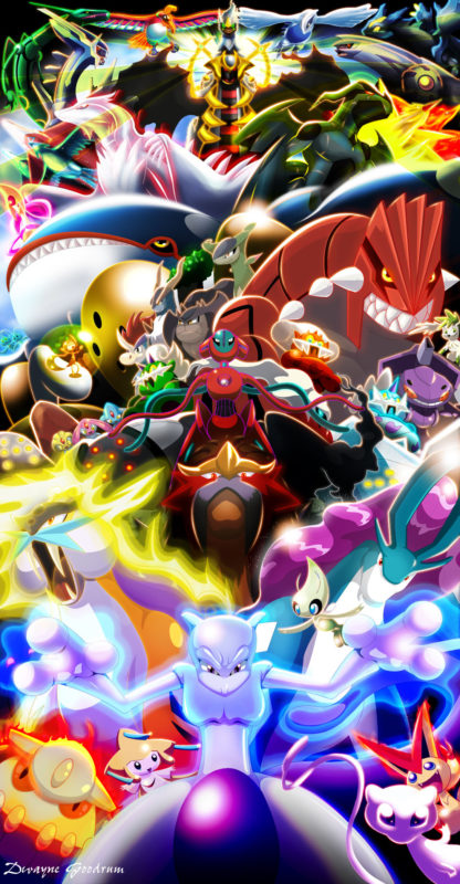10 Latest All Legendary Pokemon In One Picture FULL HD 1920×1080 For PC Desktop 2024 free download all the legendary pokemon 416x800