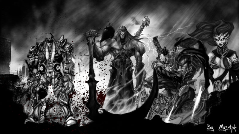 10 Latest Four Horsemen Of The Apocalypse Wallpaper Darksiders FULL HD 1080p For PC Background 2021 free download darksiders four horsemen wallpaper wallpapersafari 800x450