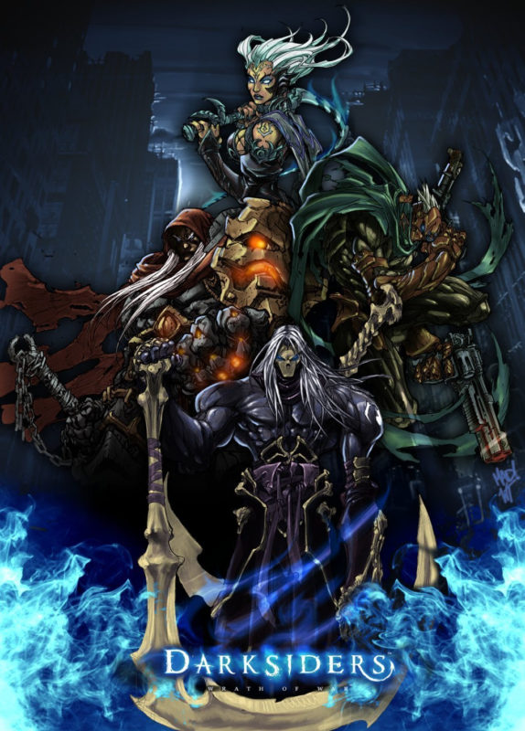 10 Latest Four Horsemen Of The Apocalypse Wallpaper Darksiders FULL HD 1080p For PC Background 2021 free download darksiders images the four horsemen hd wallpaper and background 574x800