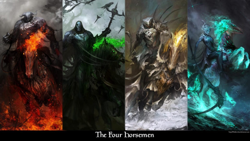 10 Latest Four Horsemen Of The Apocalypse Wallpaper Darksiders FULL HD 1080p For PC Background 2021 free download image result for darksiders four horsemen darksiders four horsemen 800x450