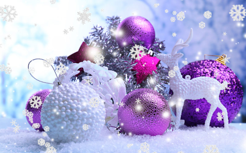 10 Best Purple Christmas Wallpaper Desktop FULL HD 1920×1080 For PC Background 2021 free download purple christmas balls wallpapers high quality download free 800x500