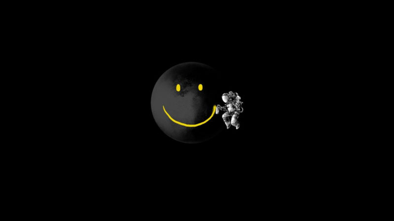 10 Most Popular Smiley Face Black Background FULL HD 1080p For PC Desktop 2024 free download smiley face spaceman black background 1920a wallpaper 1920x1080 800x450