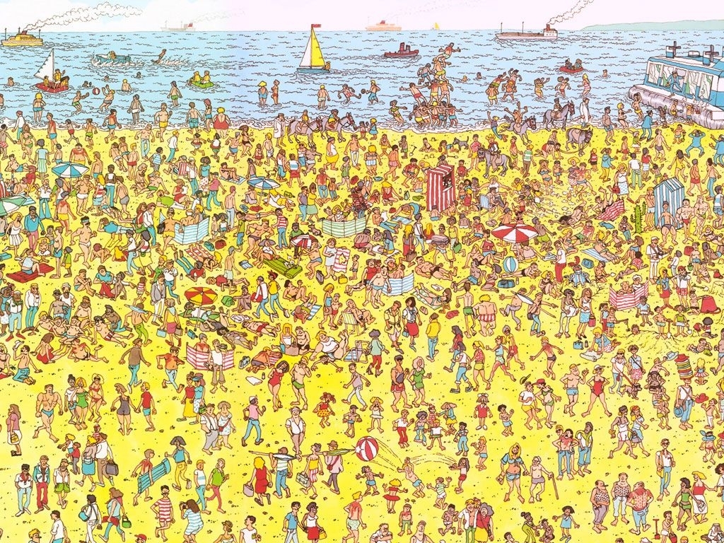 16 imagenes para buscar a wally!! | childhood, nostalgia and 80 s