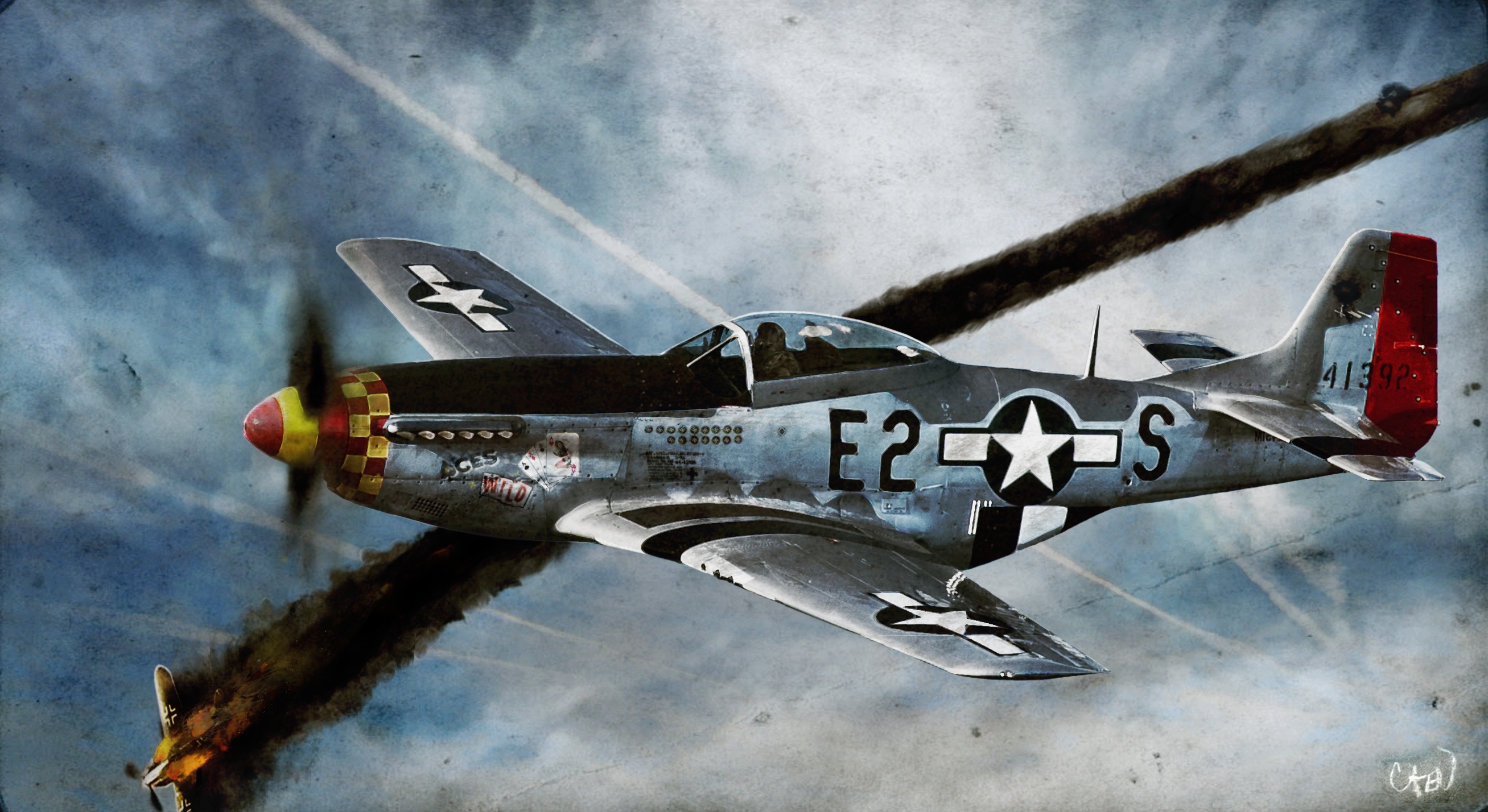 10 Top P 51 Mustang Background FULL HD 1920 × 1080 For PC Ba
