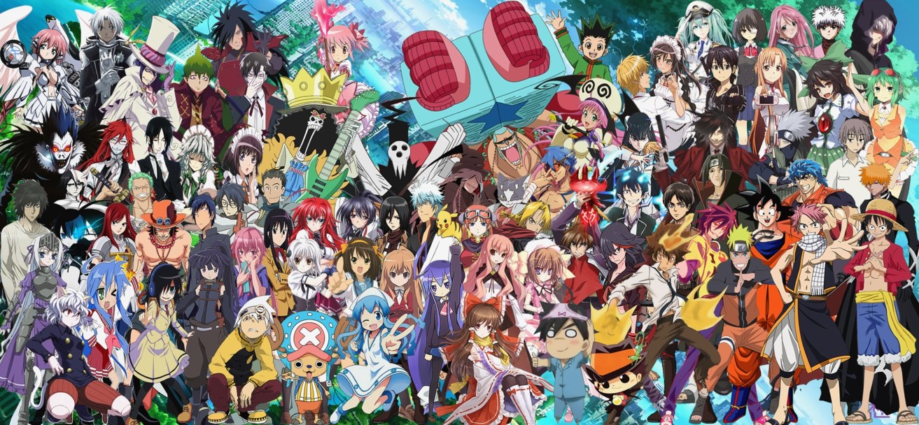 all anime characters wallpaper group with 68 items