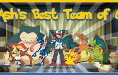 ash's best team of 6 pokemon - youtube