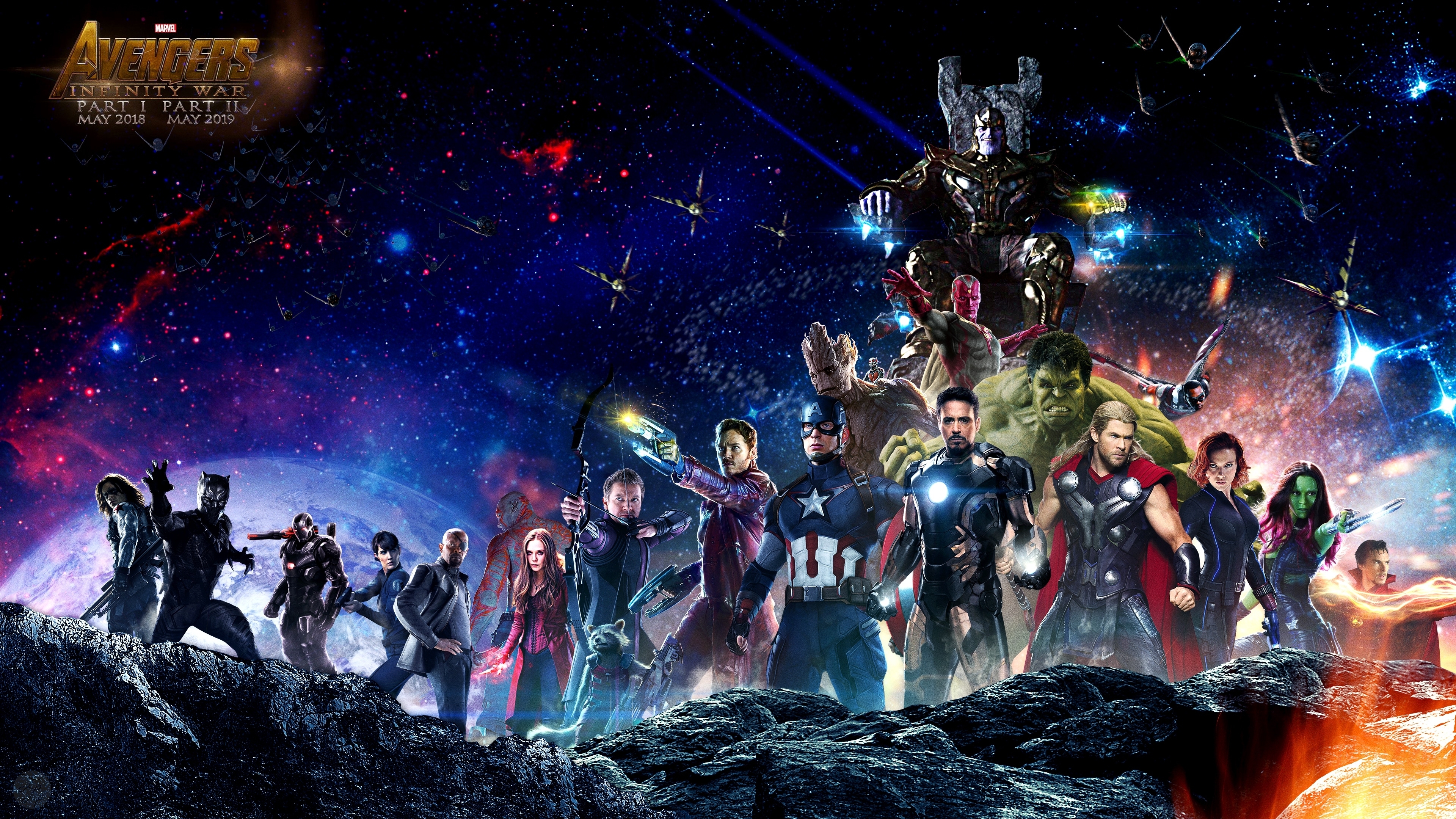 10 New Avengers Infinity War Desktop Wallpaper Full Hd 1080p For Pc