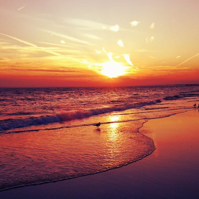 10 New Sunset On The Beach Wallpaper FULL HD 1080p For PC Desktop 2023