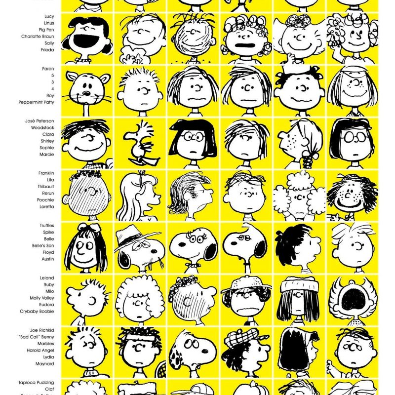 10 Latest Images Of Peanuts Characters FULL HD 1920×1080 For PC Desktop 2021 free download beyond charlie snoopy meet the whole peanuts gang threadless blog 800x800