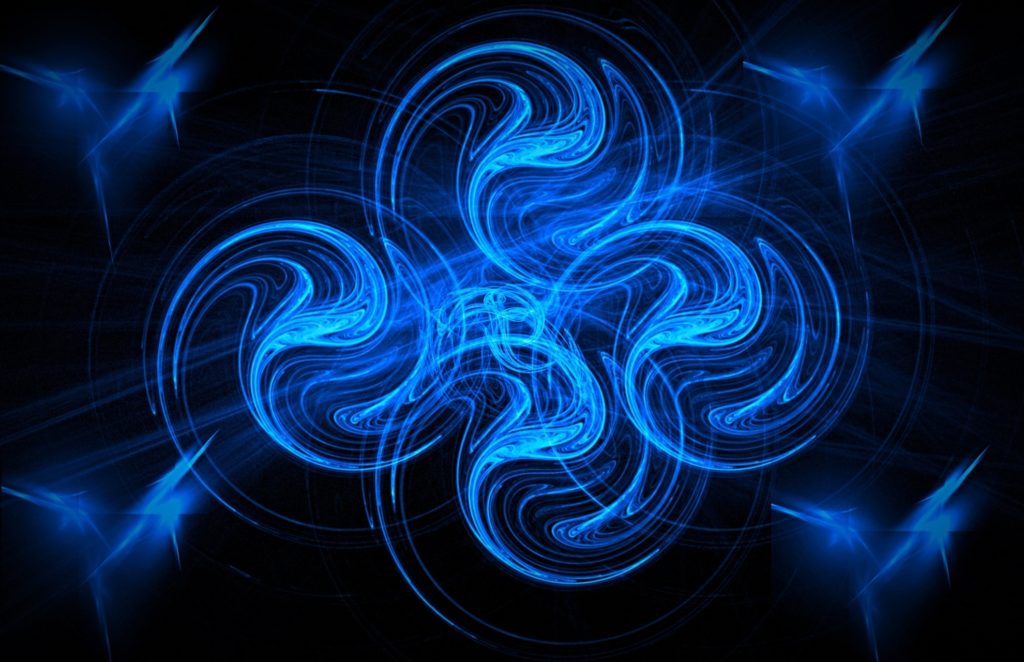 10 New Neon Blue And Black Backgrounds FULL HD 1080p For PC Desktop 2024 free download black background with neon blue swirls free image 1024x662