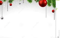 christmas background with fir branches and balls. royalty free
