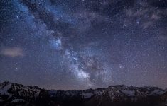 download wallpaper 1920x1080 mountains, night, sky, stars full hd