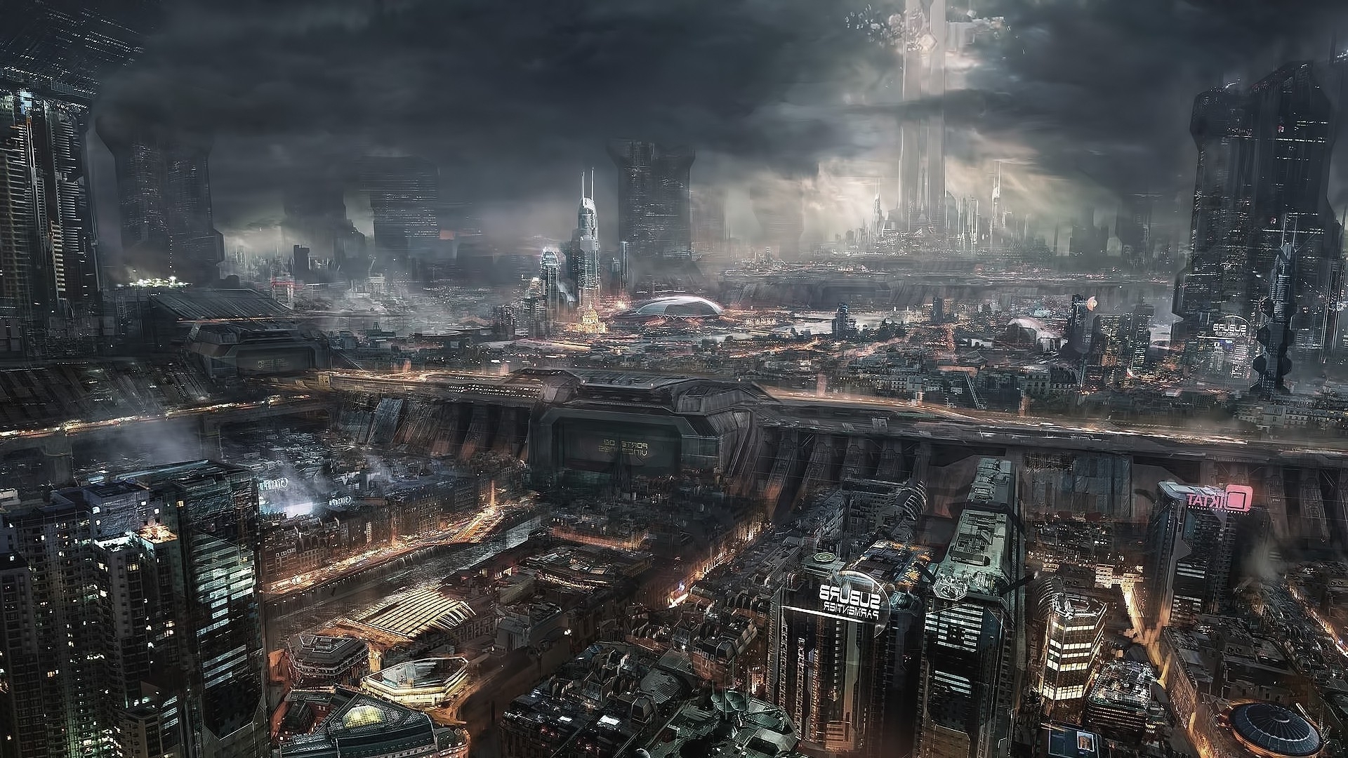 fantasy art, steampunk, city wallpapers hd / desktop and mobile