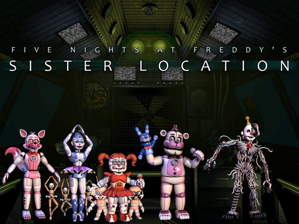10 New Five Nights At Freddy's Sister Location Wallpaper FULL HD 1920×1080 For PC Desktop 2024 free download five nights at freddys sister locationmrmarioluigi1000 on 1024x768