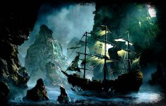 free ghost pirate ship backgrounds « long wallpapers