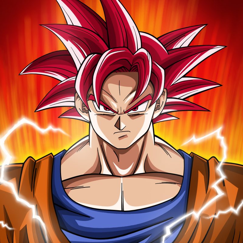 10 Latest Pictures Of Super Saiyan God FULL HD 1920×1080 