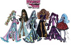 hayden williams fashion illustrations | the ghouls of monster high