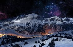 hd wallpaper winter mountains scene. - media file | pixelstalk