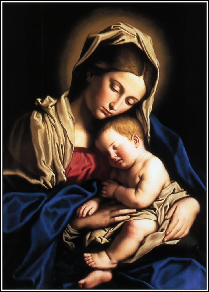 10 Latest Mary And Jesus Images FULL HD 1920×1080 For PC Background 2024 free download how did god impregnate the virgin mary thegodguy 735x1024