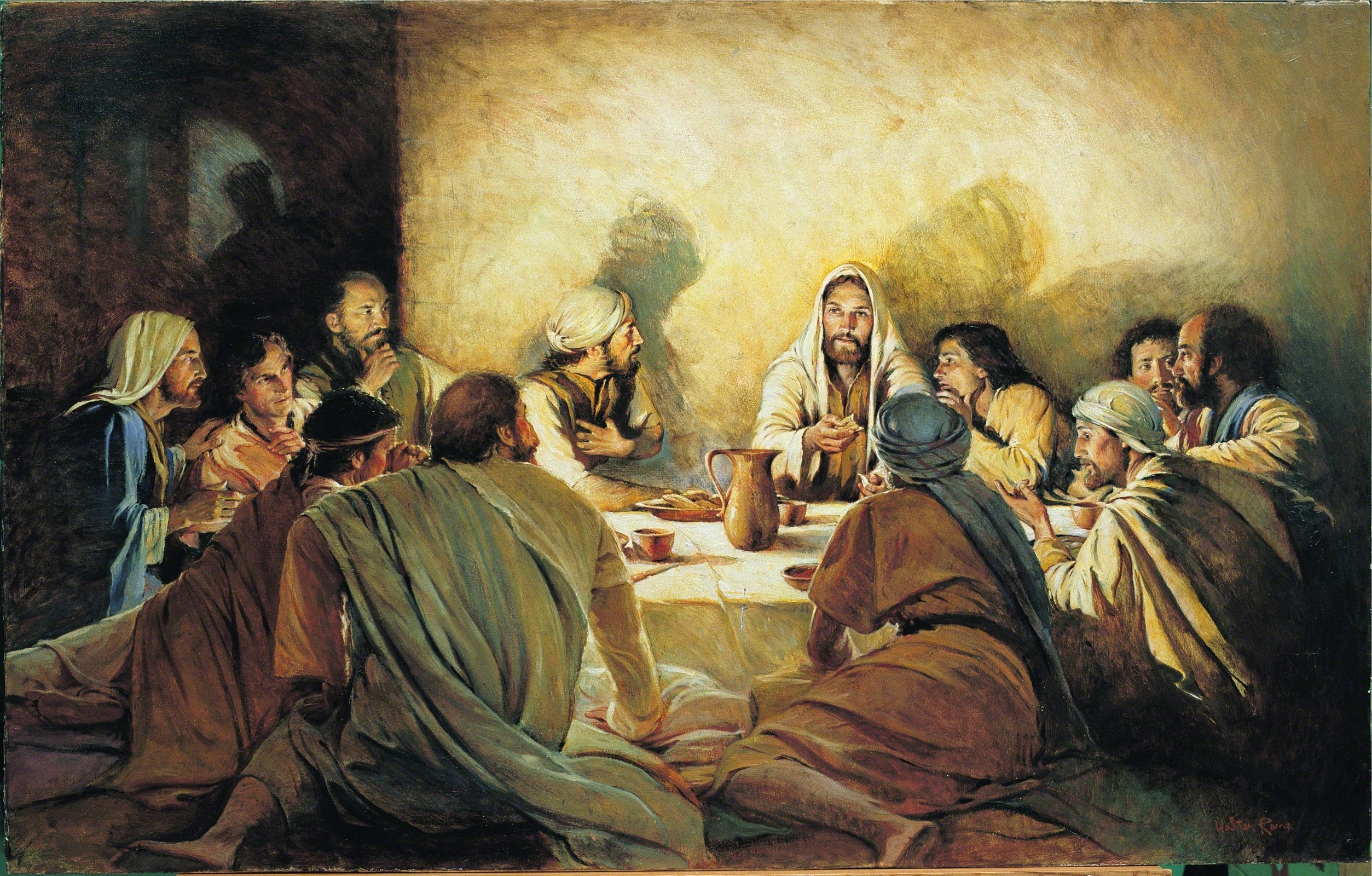 Tintoretto The Last Supper Hd Jesus Wallpapers Hd Wal - vrogue.co
