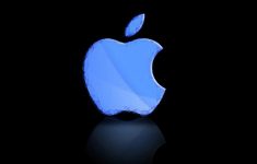 iphone 6 blue and green apple logo wallpaper plus - bing images