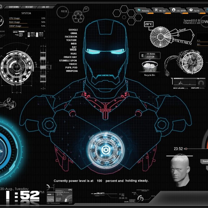 Iron Man iPhone Wallpaper<br/>