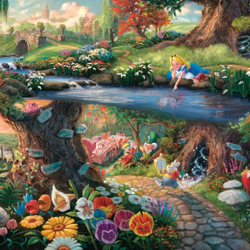 10 Most Popular Alice In Wonderland Desktop Background FULL HD 1920× ...