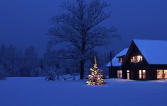 landscapes: hiver triple christmas monitor multi winter noel screen