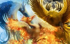 legendary birds articuno, zapdos, and moltres full hd wallpaper and