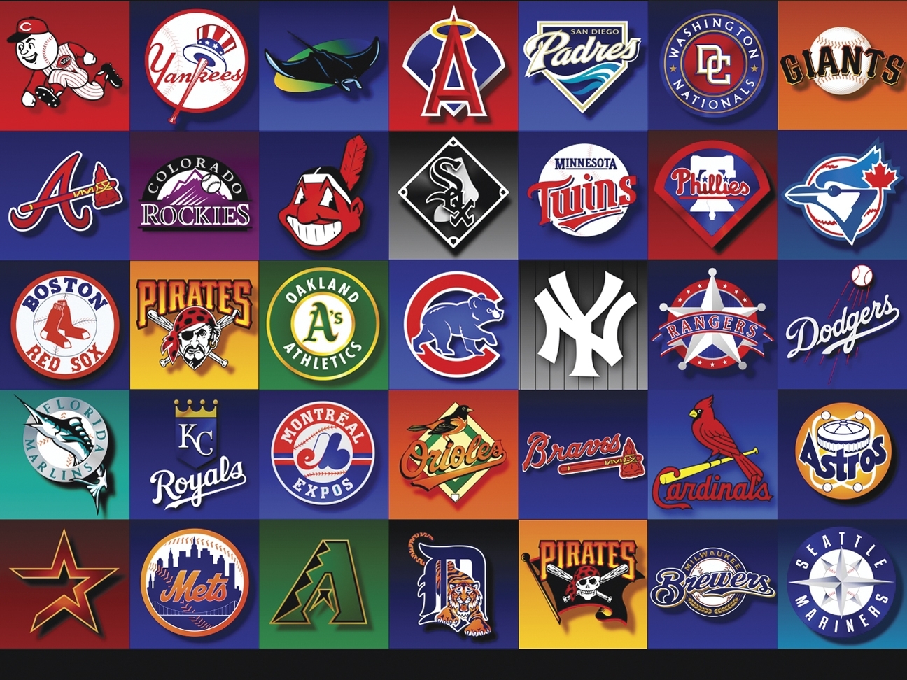10 New Every Baseball Team Logo FULL HD 1920×1080 For PC ...