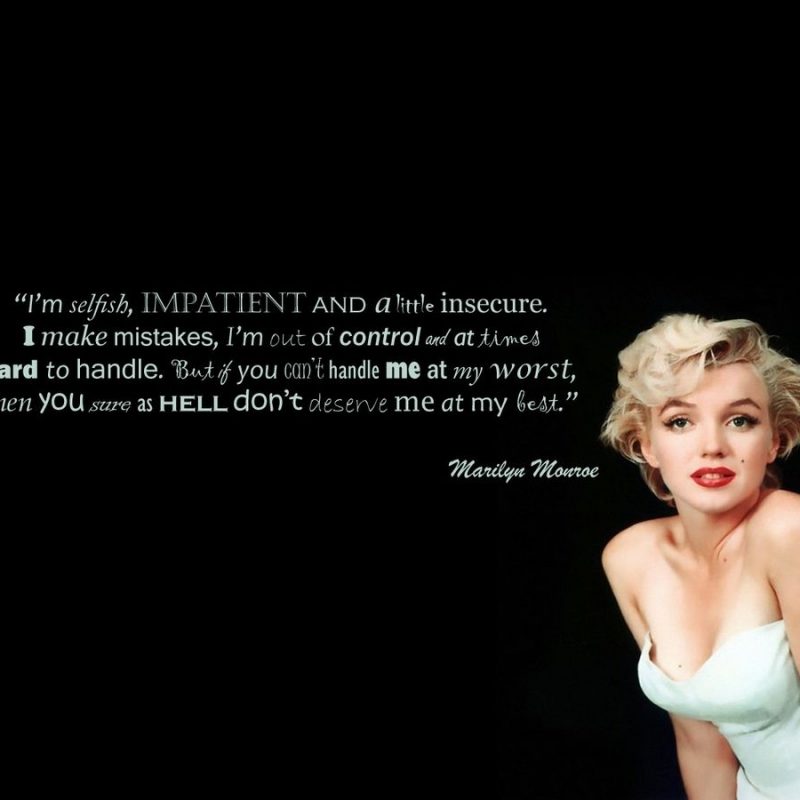10 Top Marilyn Monroe Quote Wallpapers FULL HD 1920×1080 For PC Desktop 2024 free download marilyn monroe wallpaper cool wallpapers pinterest marilyn 800x800