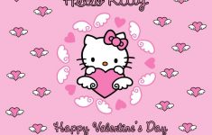mimmy and hello kitty: wallpaper hello kitty valentine's day