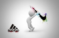 nike vs adidas, hd logo, 4k wallpapers, images, backgrounds, photos