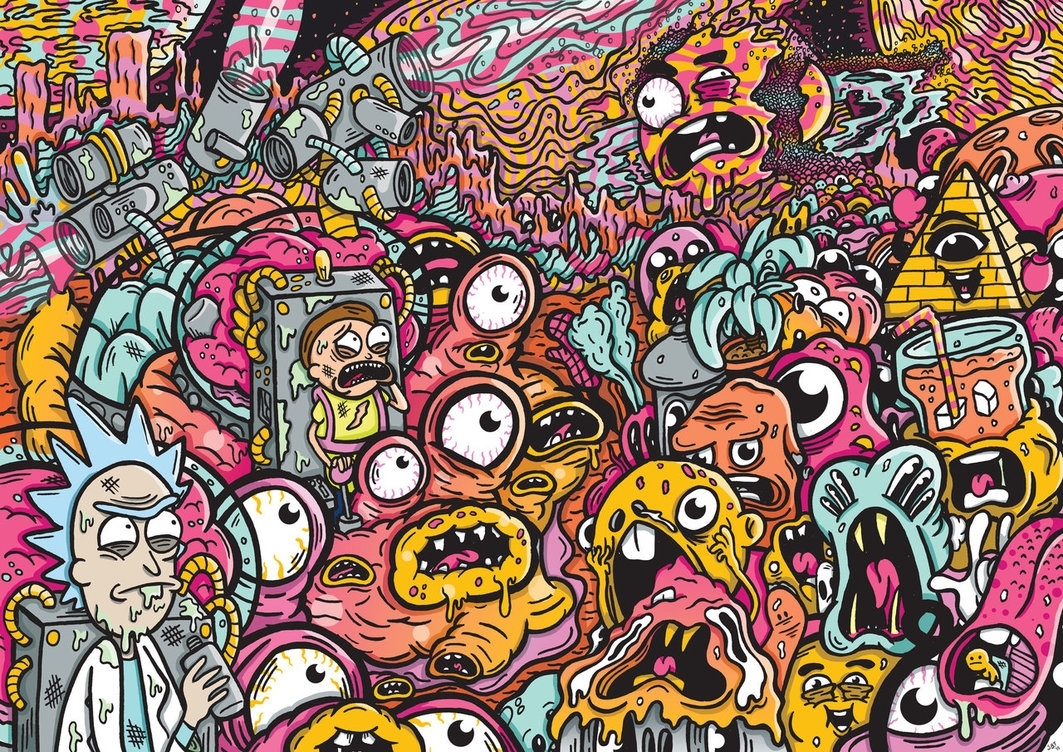 10 Best Trippy Rick And Morty Wallpaper FULL HD 1080p For ...