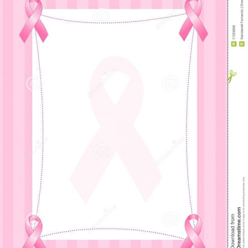 10 New Cute Breast Cancer Awareness Backgrounds FULL HD 1920×1080 For PC Background 2024 free download pink ribbon border stock vector illustration of pink 17329898 800x800