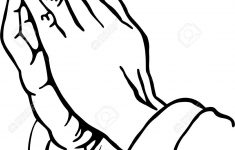 praying hands clipart stock photo, picture and royalty free image
