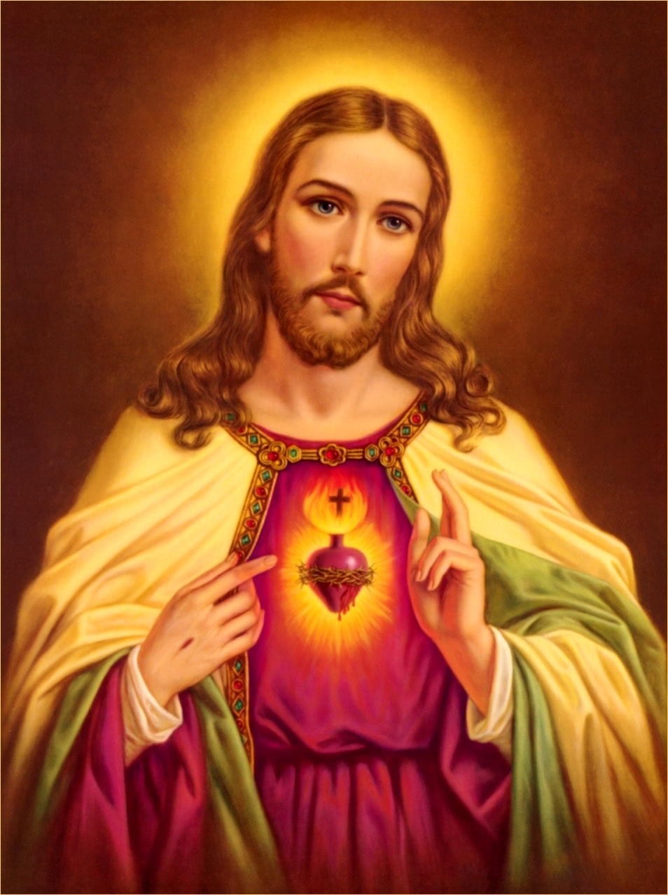 10 Latest Sacred Heart Of Jesus Photo FULL HD 1080p For PC Desktop 2024