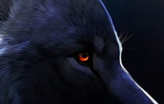 red eyed black wolf | anything art | pinterest | red eyes, wolf and