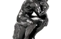 rodin: the thinker sculpture - the met store