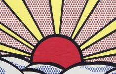 roy lichtenstein artwork paintings pop art sunrise wallpaper | (87626)
