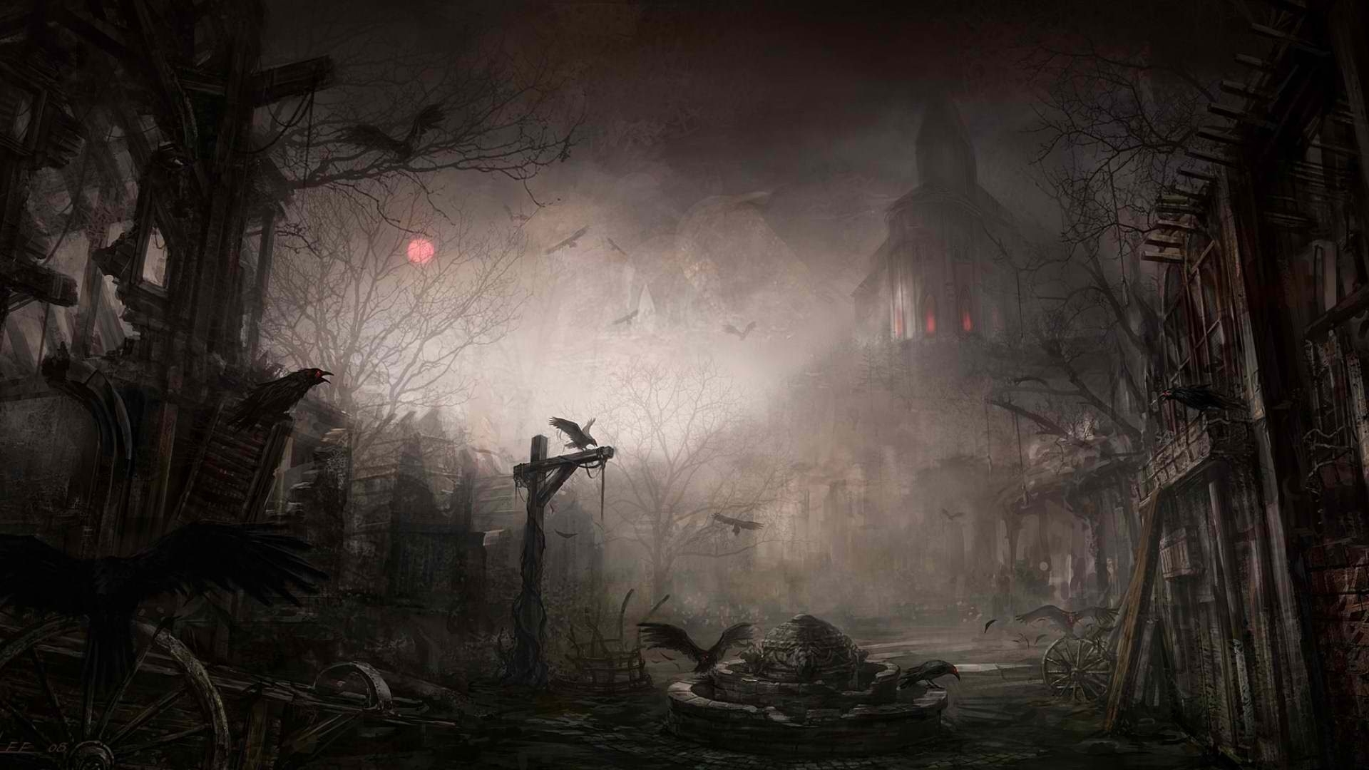 10 Top Hd  Scary  Halloween  Wallpapers  FULL HD  1080p  For PC 
