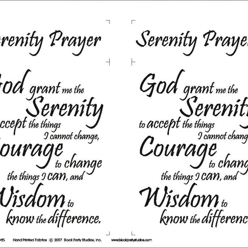 10 Most Popular Images Of Serenity Prayer FULL HD 1920×1080 For PC Background 2024 free download serenity prayer fabric panelblock party studios 645bw 1 800x800