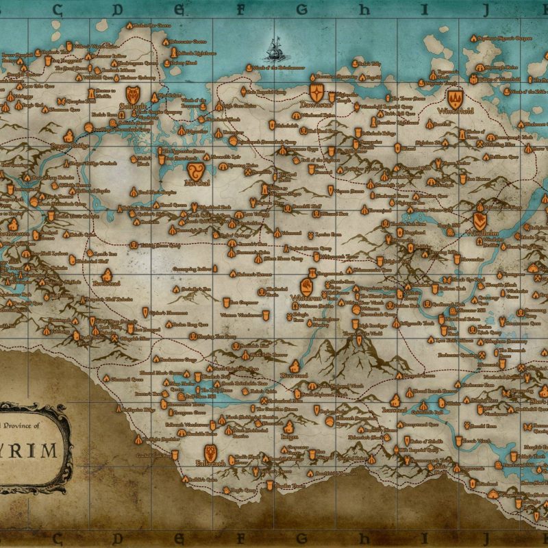 10 Most Popular Map Of Skyrim Wallpaper FULL HD 1080p For PC Background 2024 free download skyrim map wallpaper 1900x1080 skyrim 800x800
