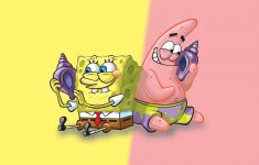 spongebob and patrick desktop wallpaper 58838 1920x1080 px