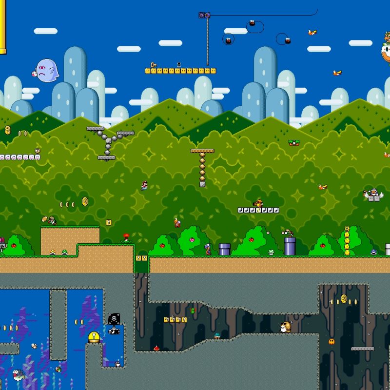 10 Most Popular Super Mario World Snes Background FULL HD 1080p For PC Background 2024 free download super mario world background super mario world super super world 800x800
