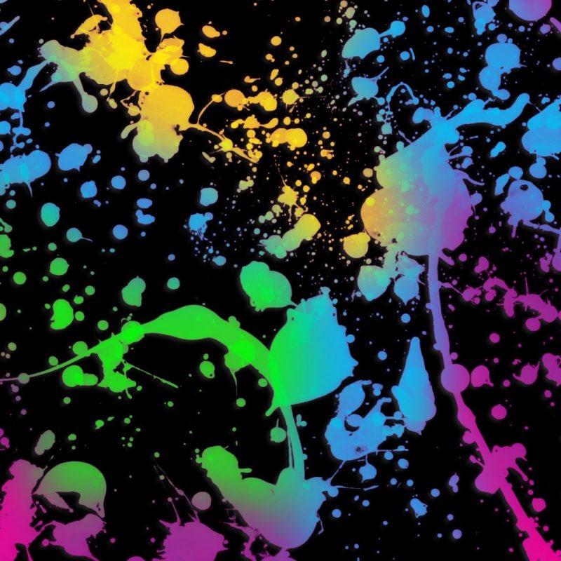 10 Latest Neon Paint Splatter Background FULL HD 1080p For PC Background 2024 free download this is the main paint example to study rainbow paint splatter 800x800