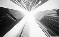 toronto skyscrapers black and white ❤ 4k hd desktop wallpaper for