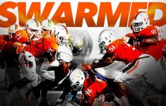 university of miami football wallpapers group (50+)